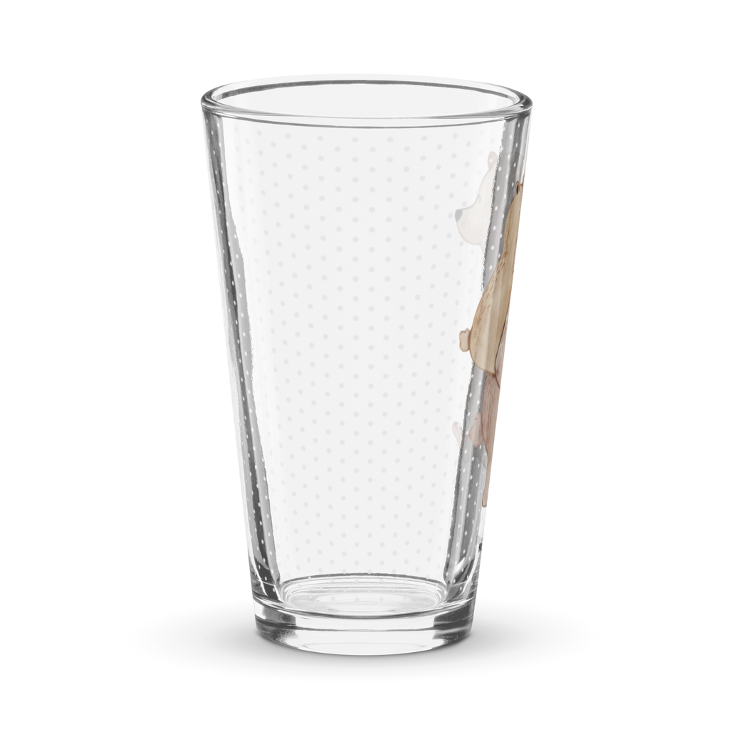 Premium Trinkglas Papa Bär Trinkglas, Glas, Pint Glas, Bierglas, Cocktail Glas, Wasserglas, Familie, Vatertag, Muttertag, Bruder, Schwester, Mama, Papa, Oma, Opa, Geschenk, Vater, Papi, Vati, Onkel, Geburtstag