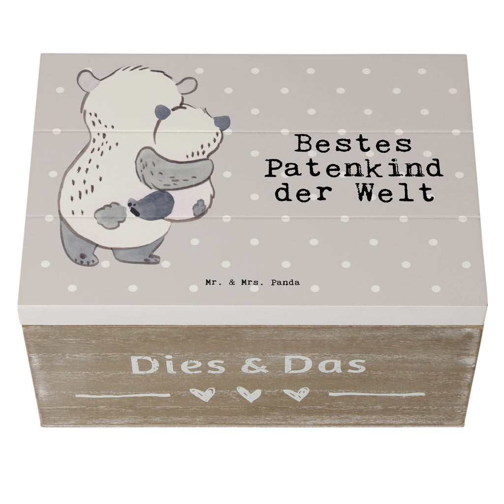 Holzkiste Panda Bestes Patenkind der Welt Holzkiste, Kiste, Schatzkiste, Truhe, Schatulle, XXL, Erinnerungsbox, Erinnerungskiste, Dekokiste, Aufbewahrungsbox, Geschenkbox, Geschenkdose, für, Dankeschön, Geschenk, Schenken, Geburtstag, Geburtstagsgeschenk, Geschenkidee, Danke, Bedanken, Mitbringsel, Freude machen, Geschenktipp, Patenkind, Paten Kind, Pate, Taufe, Taufgeschenk, Patenonkel, Patentante, Tauffeier, Täufling, Nichte, Neffe