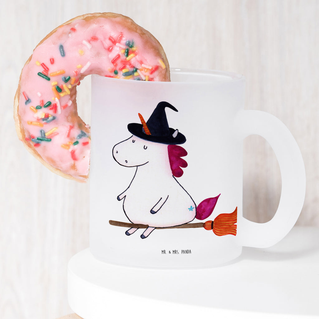 Teetasse Einhorn Hexe Teetasse, Teeglas, Teebecher, Tasse mit Henkel, Tasse, Glas Teetasse, Teetasse aus Glas, Einhorn, Einhörner, Einhorn Deko, Pegasus, Unicorn, Frau, Ehefrau, Hexe, Teufel, Engel, Verrückte, Freundin, Leben, Zicke