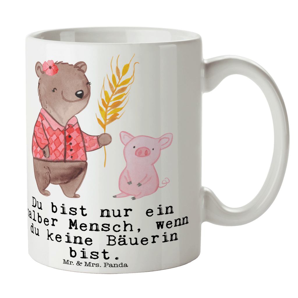 Tasse Bäuerin mit Herz Tasse, Kaffeetasse, Teetasse, Becher, Kaffeebecher, Teebecher, Keramiktasse, Porzellantasse, Büro Tasse, Geschenk Tasse, Tasse Sprüche, Tasse Motive, Kaffeetassen, Tasse bedrucken, Designer Tasse, Cappuccino Tassen, Schöne Teetassen, Beruf, Ausbildung, Jubiläum, Abschied, Rente, Kollege, Kollegin, Geschenk, Schenken, Arbeitskollege, Mitarbeiter, Firma, Danke, Dankeschön, Landwirtin, Bäuerin, Tierwirtin, Agronomin, Farmerin, Bauernhof