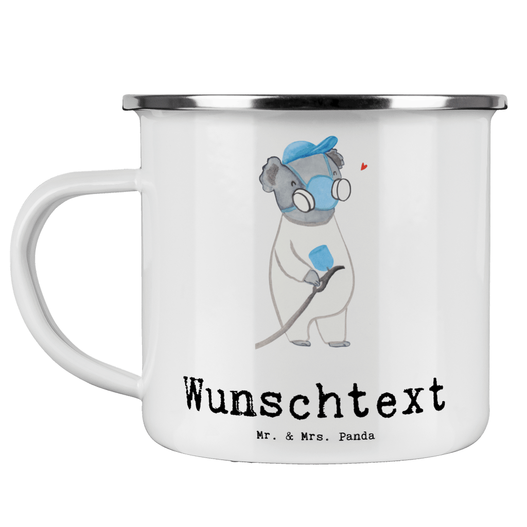 Personalisierte Emaille Tasse Lackierer mit Herz Emaille Tasse personalisiert, Emaille Tasse mit Namen, Campingtasse personalisiert, Namenstasse, Campingtasse bedrucken, Campinggeschirr personalsisert, tasse mit namen, personalisierte tassen, personalisierte tasse, tasse selbst gestalten, tasse bedrucken, tassen bedrucken, Beruf, Ausbildung, Jubiläum, Abschied, Rente, Kollege, Kollegin, Geschenk, Schenken, Arbeitskollege, Mitarbeiter, Firma, Danke, Dankeschön, Lackierer, Lackierermeister, Werkstatt Lackierer, Gesellenprüfung