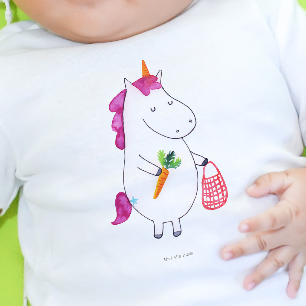 Organic Baby Shirt Einhorn Gemüse Baby T-Shirt, Jungen Baby T-Shirt, Mädchen Baby T-Shirt, Shirt, Einhorn, Einhörner, Einhorn Deko, Pegasus, Unicorn, Biomarkt, Bio, Gemüse, Wochenmarkt