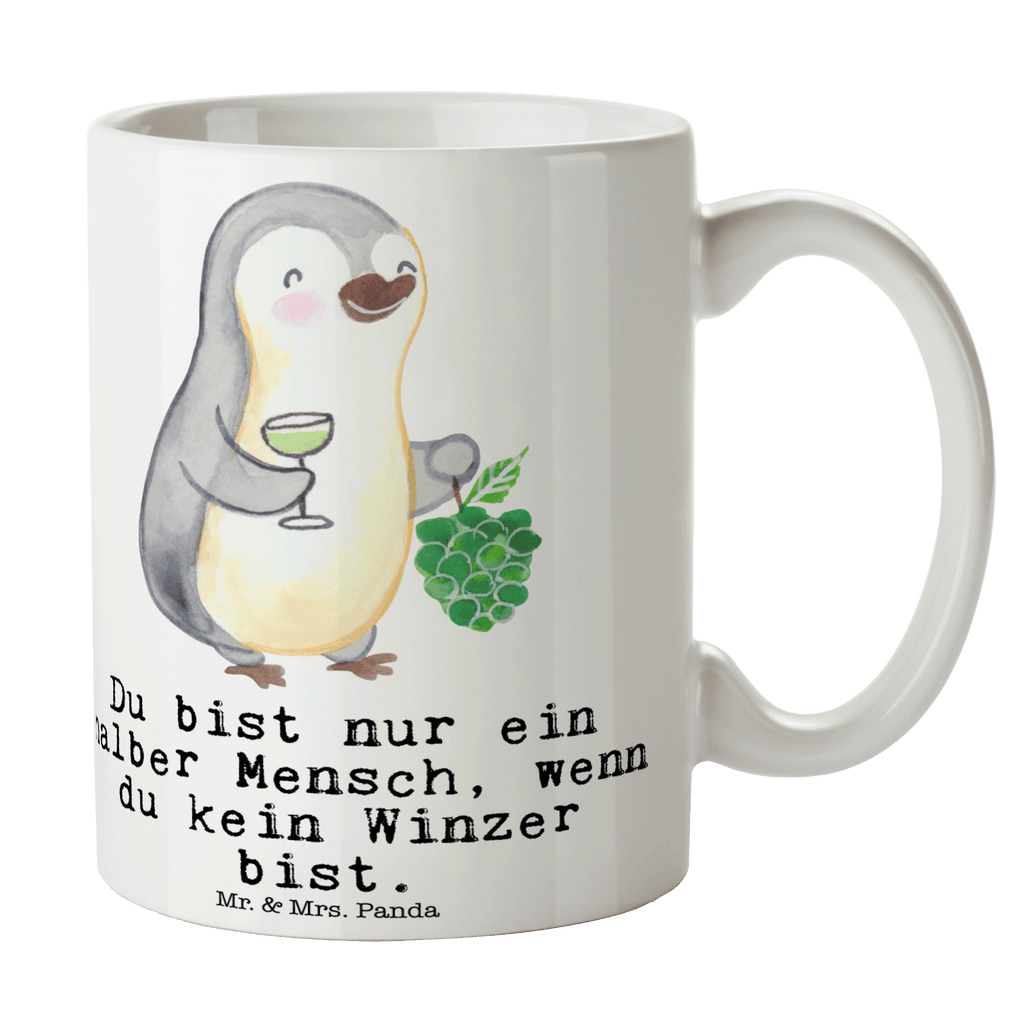 Tasse Winzer mit Herz Tasse, Kaffeetasse, Teetasse, Becher, Kaffeebecher, Teebecher, Keramiktasse, Porzellantasse, Büro Tasse, Geschenk Tasse, Tasse Sprüche, Tasse Motive, Kaffeetassen, Tasse bedrucken, Designer Tasse, Cappuccino Tassen, Schöne Teetassen, Beruf, Ausbildung, Jubiläum, Abschied, Rente, Kollege, Kollegin, Geschenk, Schenken, Arbeitskollege, Mitarbeiter, Firma, Danke, Dankeschön