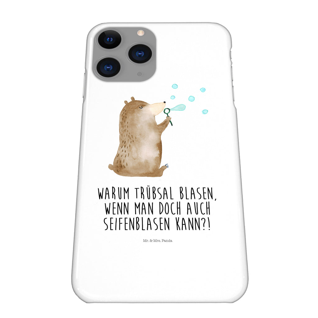 Handyhülle Bär Seifenblasen Samsung Galaxy S9, Handyhülle, Smartphone Hülle, Handy Case, Handycover, Hülle, Bär, Teddy, Teddybär, Seifenblasen Bär Lustig Sein Glücklich Traurig Happy