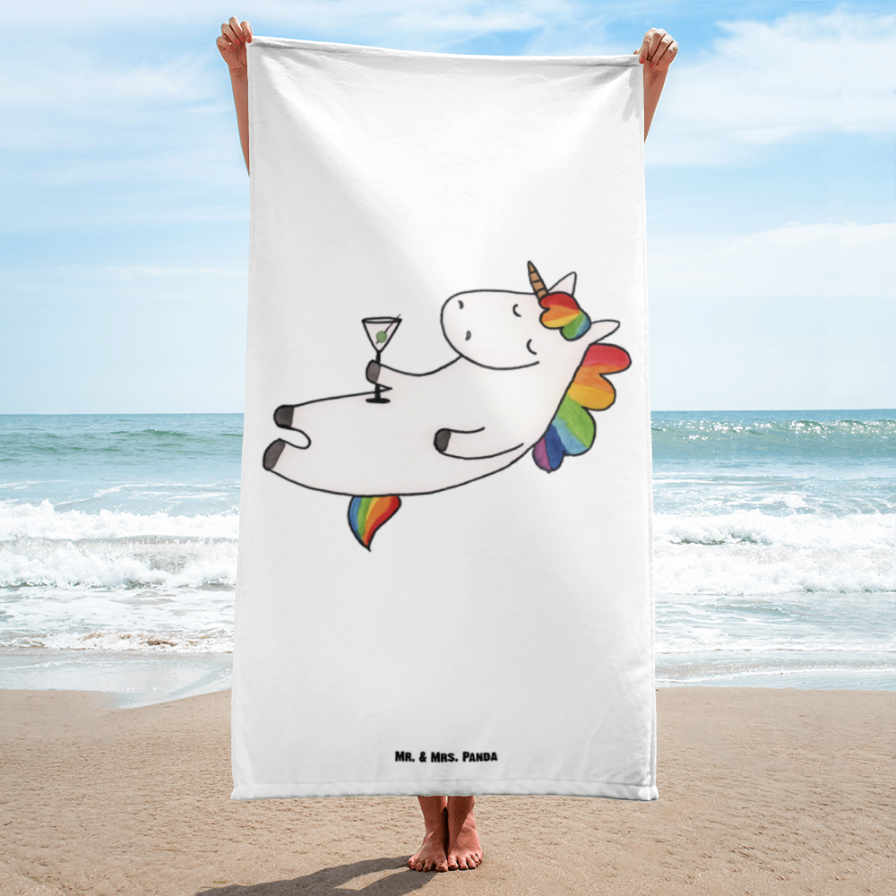 XL Badehandtuch Einhorn Cocktail Handtuch, Badetuch, Duschtuch, Strandtuch, Saunatuch, Einhorn, Einhörner, Einhorn Deko, Pegasus, Unicorn, Party, Spaß, Feiern, Caipirinha, Rum, Cuba Libre, Sekt, Freundin, Geburtstag, lustig, witzig, Spruch, Glitzer