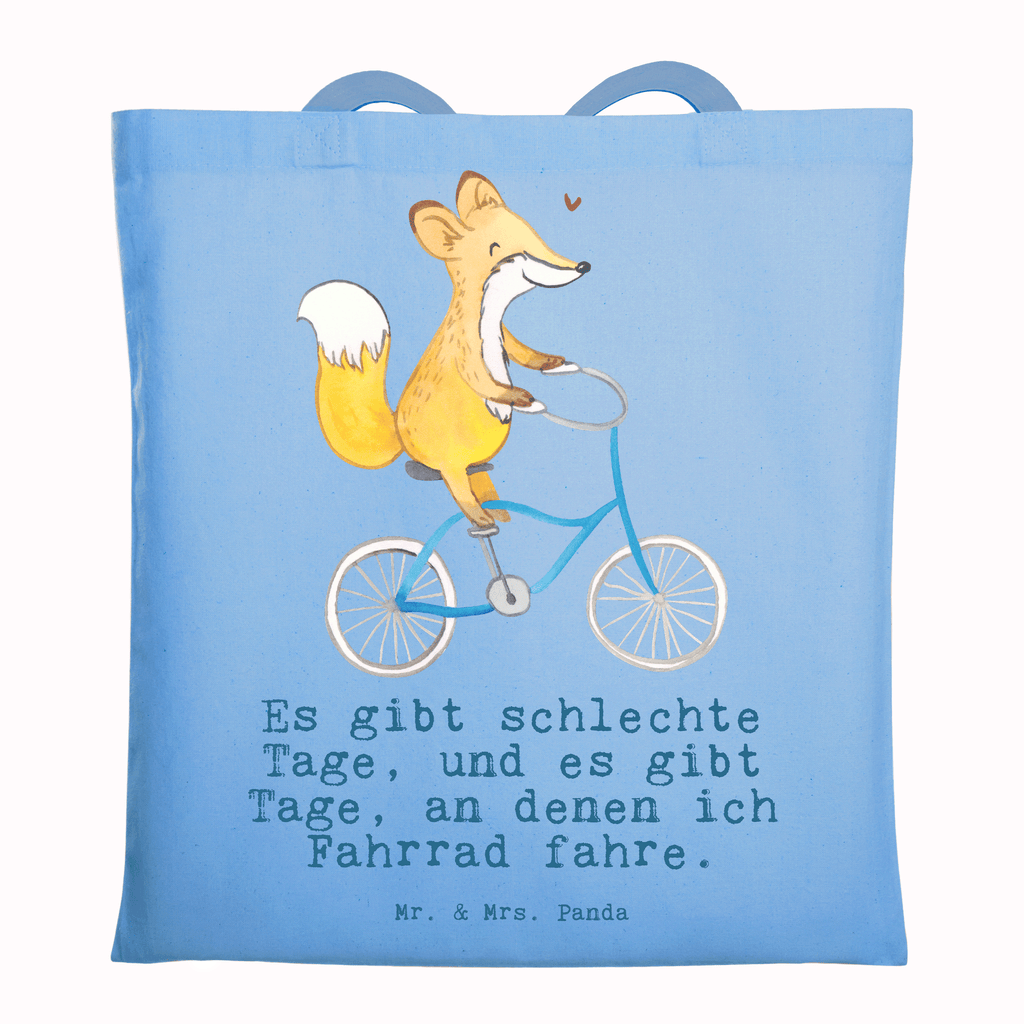 Tragetasche Fuchs Fahrrad fahren Tage Beuteltasche, Beutel, Einkaufstasche, Jutebeutel, Stoffbeutel, Tasche, Shopper, Umhängetasche, Strandtasche, Schultertasche, Stofftasche, Tragetasche, Badetasche, Jutetasche, Einkaufstüte, Laptoptasche, Geschenk, Sport, Sportart, Hobby, Schenken, Danke, Dankeschön, Auszeichnung, Gewinn, Sportler, Fahrrad fahren, Radeln, Trekking, Mountainbiking, Radsport