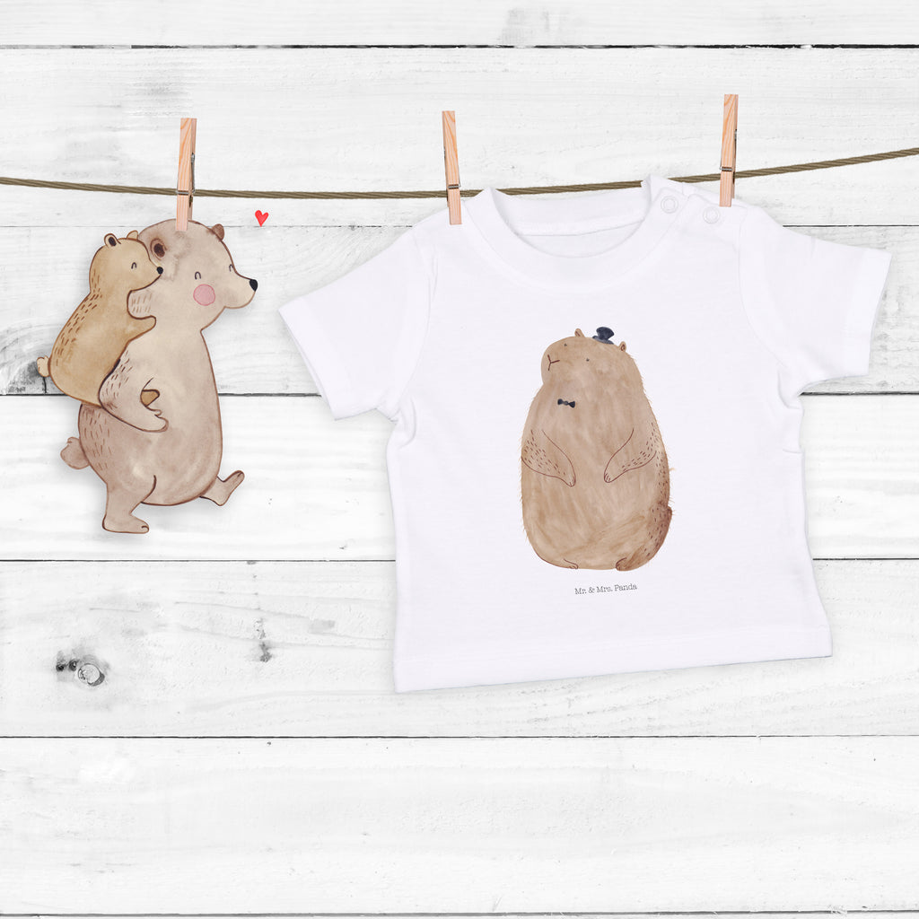 Organic Baby Shirt Murmeltier Baby T-Shirt, Jungen Baby T-Shirt, Mädchen Baby T-Shirt, Shirt, Tiermotive, Gute Laune, lustige Sprüche, Tiere, Murmeltier, Knigge, Fröhlichkeit, Freundlichkeit, Respekt, Anstand