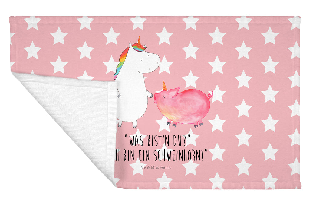 Handtuch Einhorn + Schweinhorn Handtuch, Badehandtuch, Badezimmer, Handtücher, groß, Kinder, Baby, Einhorn, Einhörner, Einhorn Deko, Pegasus, Unicorn, Freundschaft, Schweinhorn, Schwein, Freundin, Schweinchen