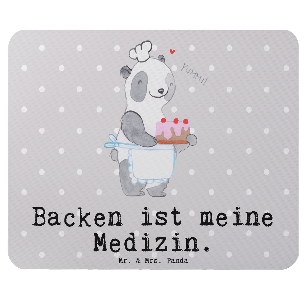 Mauspad Panda Backen Medizin Mousepad, Computer zubehör, Büroausstattung, PC Zubehör, Arbeitszimmer, Mauspad, Einzigartiges Mauspad, Designer Mauspad, Mausunterlage, Mauspad Büro, Geschenk, Sport, Sportart, Hobby, Schenken, Danke, Dankeschön, Auszeichnung, Gewinn, Sportler, backen, Hobbybäcker, Kuchen backen