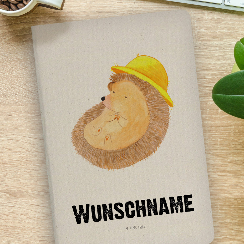 DIN A4 Personalisiertes Notizbuch Igel betet Personalisiertes Notizbuch, Notizbuch mit Namen, Notizbuch bedrucken, Personalisierung, Namensbuch, Namen, Tiermotive, Gute Laune, lustige Sprüche, Tiere, Igel, Igel mit Hut, Sonnenhut, Gott, Amen, beten, Leben, Dankbarkeit, Dankbar sein, dankbar, genießen