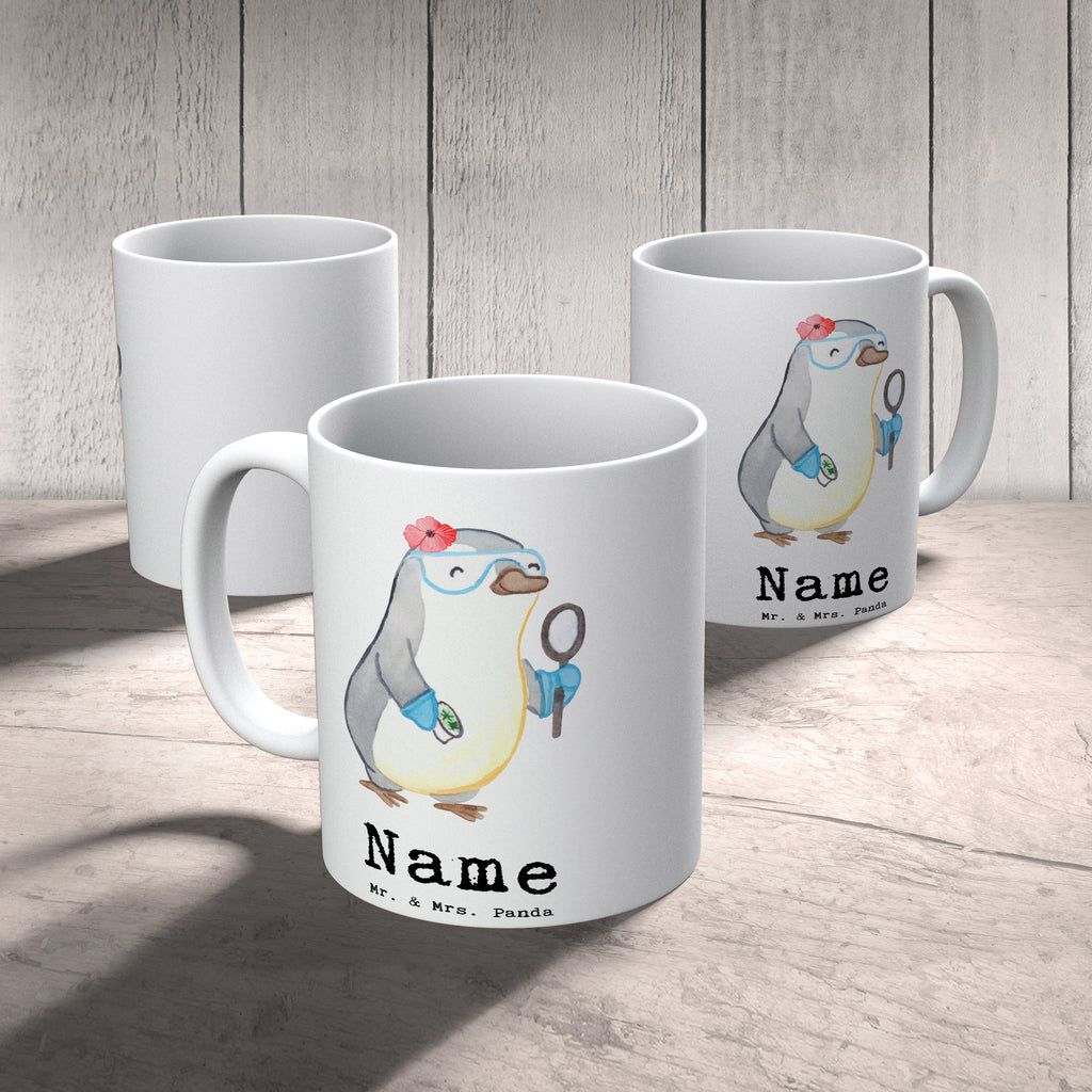 Personalisierte Tasse Wissenschaftlerin mit Herz Personalisierte Tasse, Namenstasse, Wunschname, Personalisiert, Tasse, Namen, Drucken, Tasse mit Namen, Beruf, Ausbildung, Jubiläum, Abschied, Rente, Kollege, Kollegin, Geschenk, Schenken, Arbeitskollege, Mitarbeiter, Firma, Danke, Dankeschön, Wissenschaftlerin, Forscherin, Akademikerin, Universität, Forschungseinrichtung