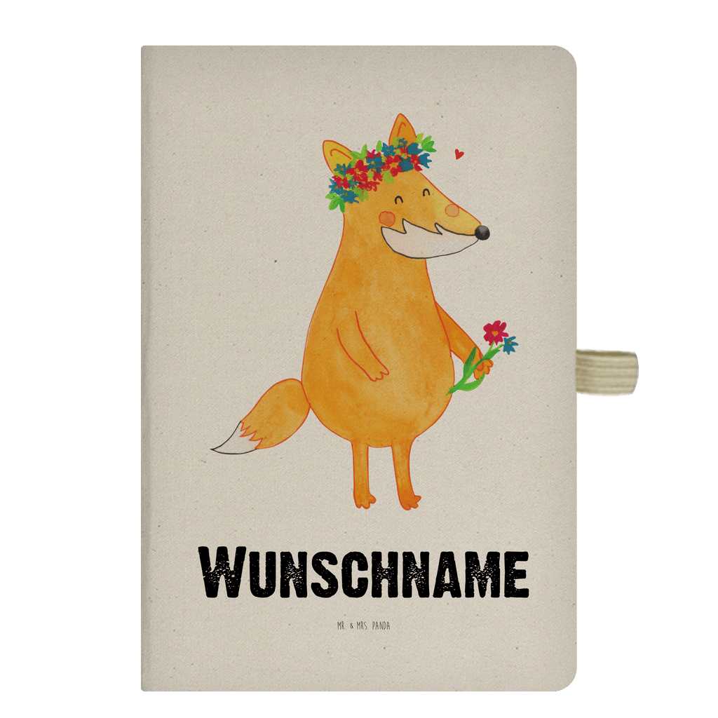 DIN A4 Personalisiertes Notizbuch Fuchs Blumenliebe Personalisiertes Notizbuch, Notizbuch mit Namen, Notizbuch bedrucken, Personalisierung, Namensbuch, Namen, Fuchs, Füchse, Fox, Liebe, Freundin, Fuchsmädchen, Blumenmädchen, Freundinnen, Liebesbeweis, Blume, Blumen, Motivation, Freude, ich, mich, Selbstliebe