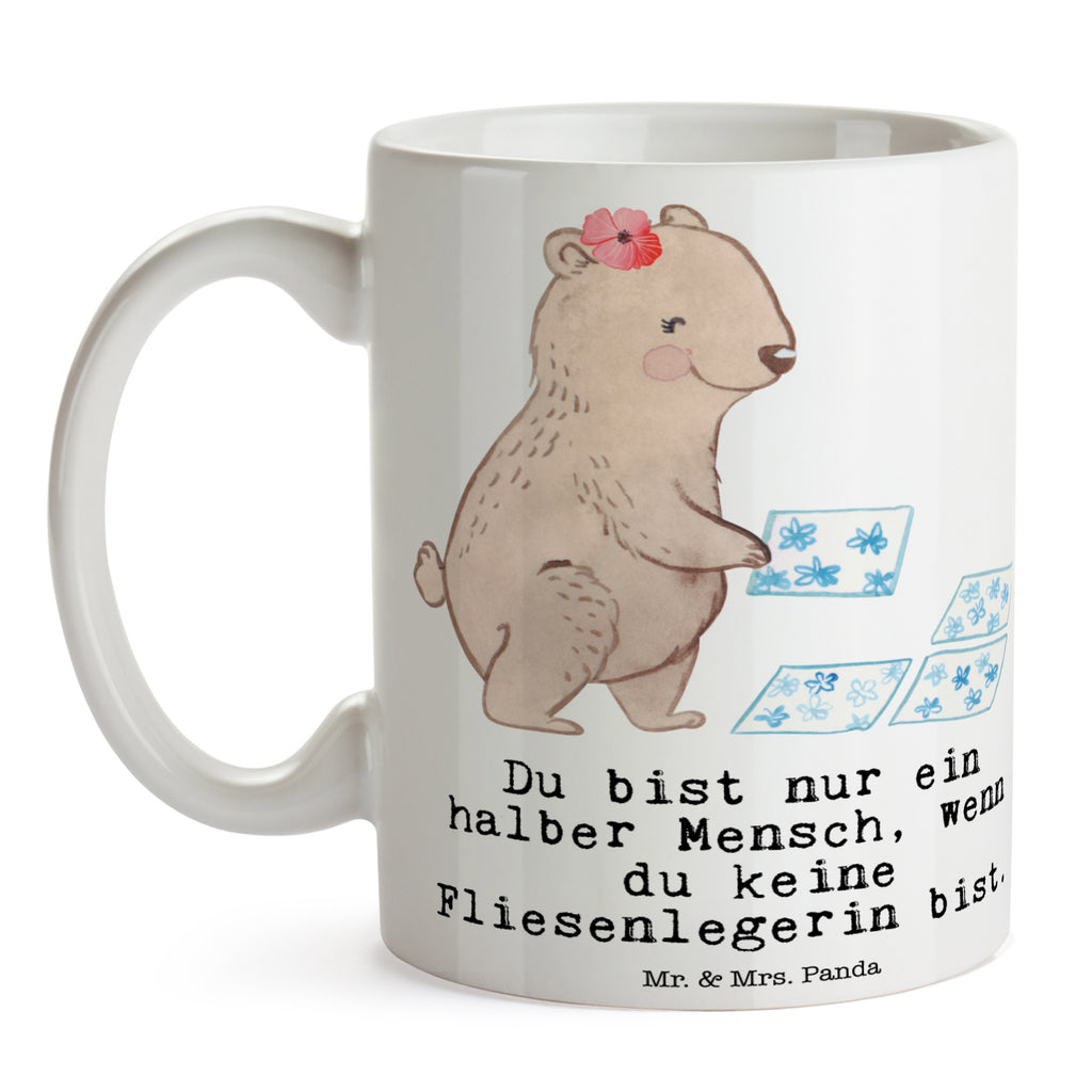 Tasse Fliesenlegerin mit Herz Tasse, Kaffeetasse, Teetasse, Becher, Kaffeebecher, Teebecher, Keramiktasse, Porzellantasse, Büro Tasse, Geschenk Tasse, Tasse Sprüche, Tasse Motive, Kaffeetassen, Tasse bedrucken, Designer Tasse, Cappuccino Tassen, Schöne Teetassen, Beruf, Ausbildung, Jubiläum, Abschied, Rente, Kollege, Kollegin, Geschenk, Schenken, Arbeitskollege, Mitarbeiter, Firma, Danke, Dankeschön, Fliesenlegerin, Gesellenprüfung, Fliesenlegermeisterin, Fliesenlegerbetrieb, Fliesenfachhandel, Handwerk