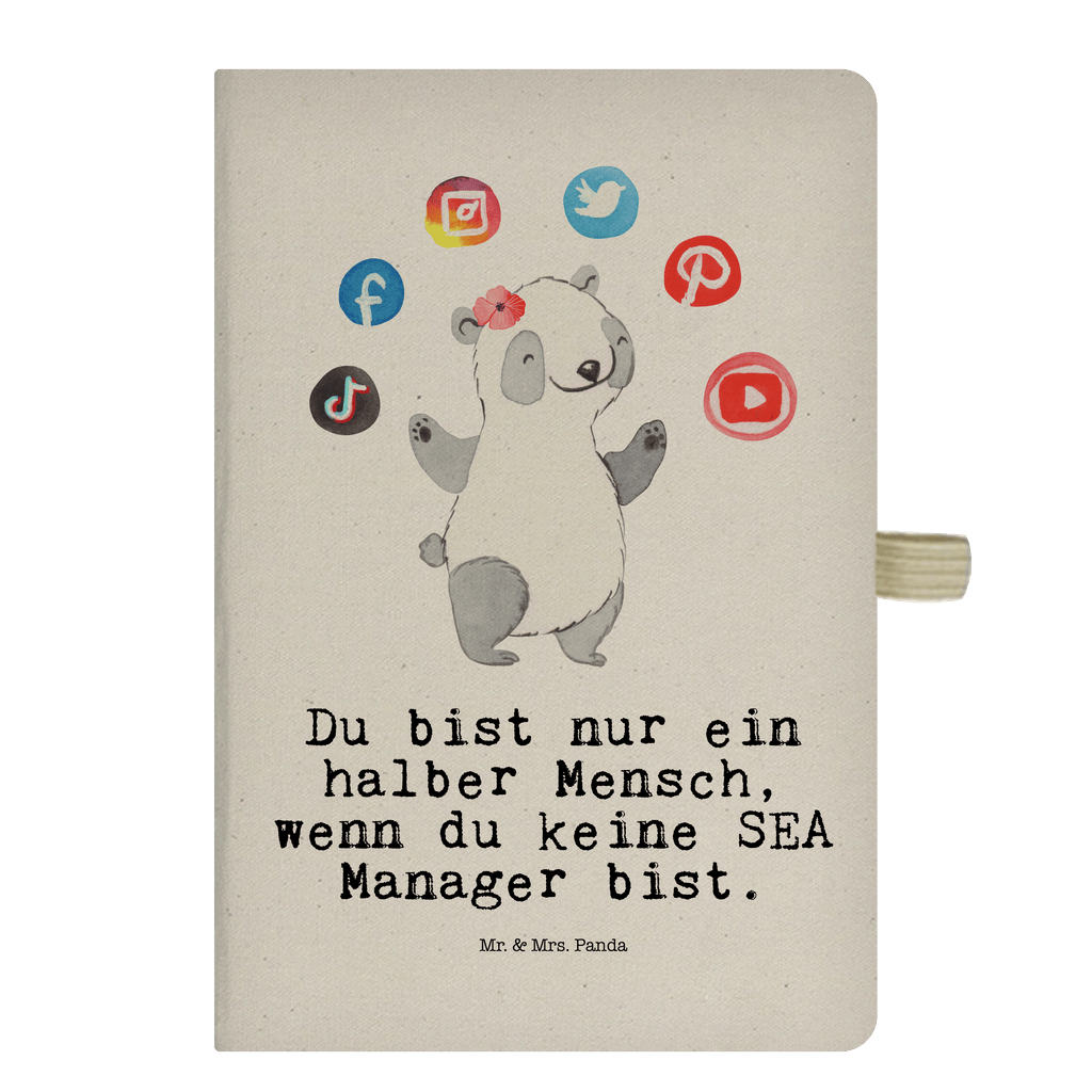 Baumwoll Notizbuch SEA Manager Herz Notizen, Eintragebuch, Tagebuch, Notizblock, Adressbuch, Journal, Kladde, Skizzenbuch, Notizheft, Schreibbuch, Schreibheft, Beruf, Ausbildung, Jubiläum, Abschied, Rente, Kollege, Kollegin, Geschenk, Schenken, Arbeitskollege, Mitarbeiter, Firma, Danke, Dankeschön, SEA Manager, Suchmaschinenwerbung, Suchmaschinenmarketing