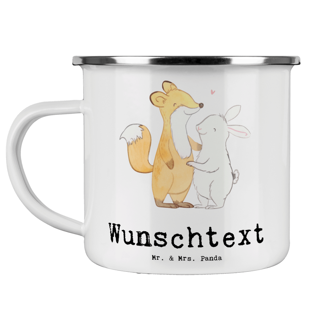 Personalisierte Emaille Tasse Fuchs Hase Freunde treffen Emaille Tasse personalisiert, Emaille Tasse mit Namen, Campingtasse personalisiert, Namenstasse, Campingtasse bedrucken, Campinggeschirr personalsisert, tasse mit namen, personalisierte tassen, personalisierte tasse, tasse selbst gestalten, tasse bedrucken, tassen bedrucken, Geschenk, Sport, Sportart, Hobby, Schenken, Danke, Dankeschön, Auszeichnung, Gewinn, Sportler, Freunde treffen