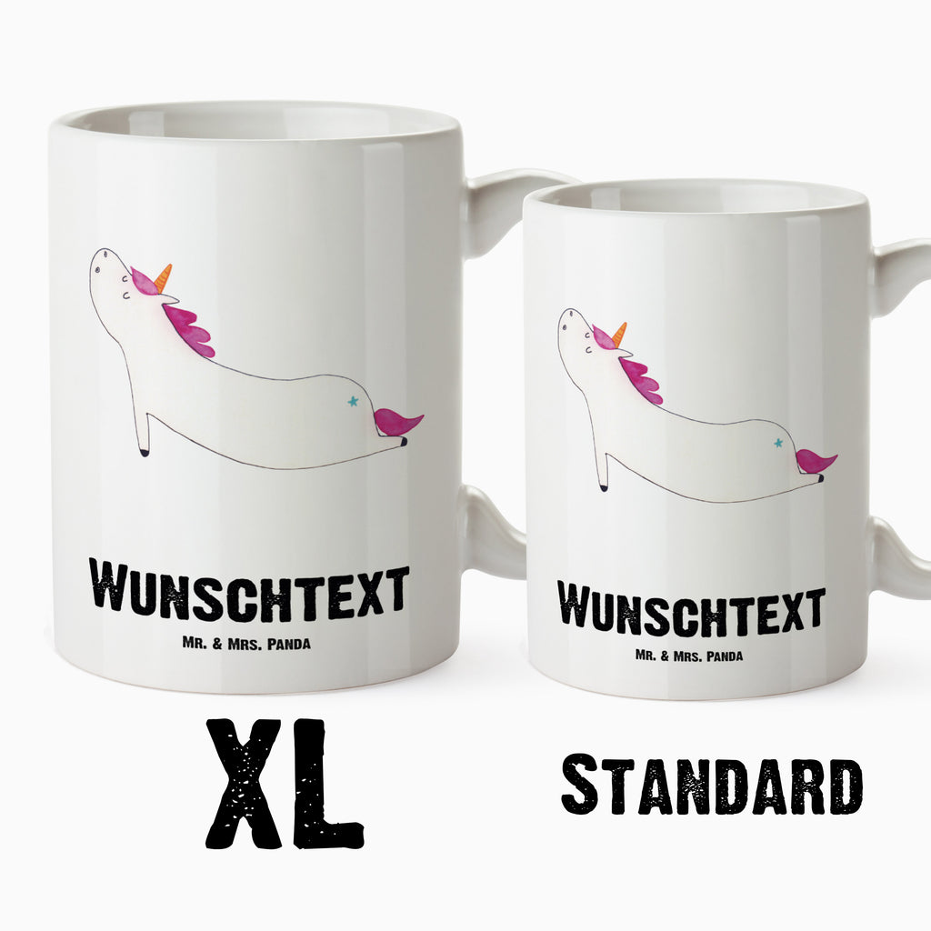 Personalisierte XL Tasse Einhorn Yoga Personalisierte XL Tasse, Personalisierte Große Tasse, Personalisierte Grosse Kaffeetasse, PErsonalisierter XL Becher, XL Teetasse mit Namen, XL Becher mit Namen, spülmaschinenfest, Jumbo Tasse, Groß, Personalisiert, XL Tasse mit Namen, XL Namenstasse, Jumbo Namenstasse, Einhorn, Einhörner, Einhorn Deko, Pegasus, Unicorn, Yoga, Namaste, Achtsamkeit, Entspannung, Joga, Yogamatte, Sport, lustig, witzig, süß