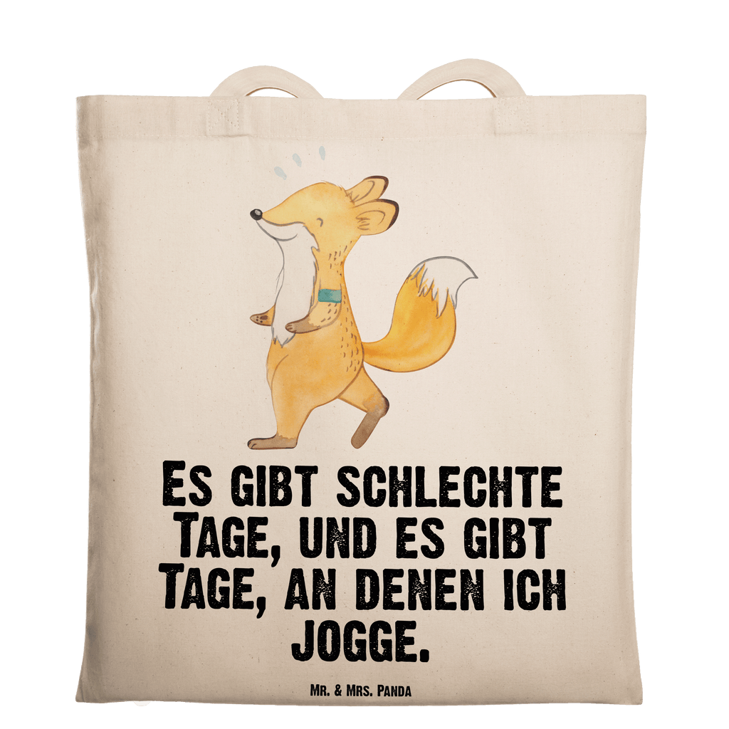 Tragetasche Fuchs Joggen Tage Beuteltasche, Beutel, Einkaufstasche, Jutebeutel, Stoffbeutel, Tasche, Shopper, Umhängetasche, Strandtasche, Schultertasche, Stofftasche, Tragetasche, Badetasche, Jutetasche, Einkaufstüte, Laptoptasche, Geschenk, Sport, Sportart, Hobby, Schenken, Danke, Dankeschön, Auszeichnung, Gewinn, Sportler, Joggen, Dauerlauf, Laufsport, Laufen