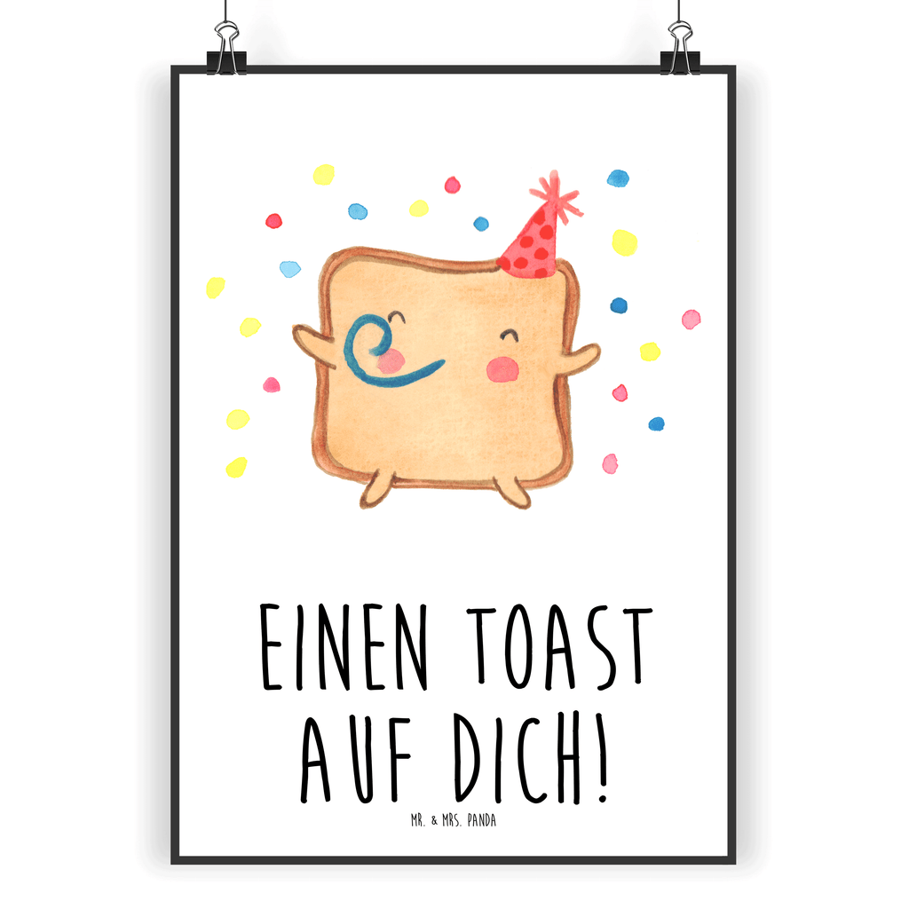 Poster Toast Party Poster, Wandposter, Bild, Wanddeko, Küchenposter, Kinderposter, Wanddeko Bild, Raumdekoration, Wanddekoration, Handgemaltes Poster, Mr. & Mrs. Panda Poster, Designposter, Kunstdruck, Posterdruck, Liebe, Partner, Freund, Freundin, Ehemann, Ehefrau, Heiraten, Verlobung, Heiratsantrag, Liebesgeschenk, Jahrestag, Hocheitstag, Valentinstag, Geschenk für Frauen, Hochzeitstag, Mitbringsel, Geschenk für Freundin, Geschenk für Partner, Liebesbeweis, für Männer, für Ehemann