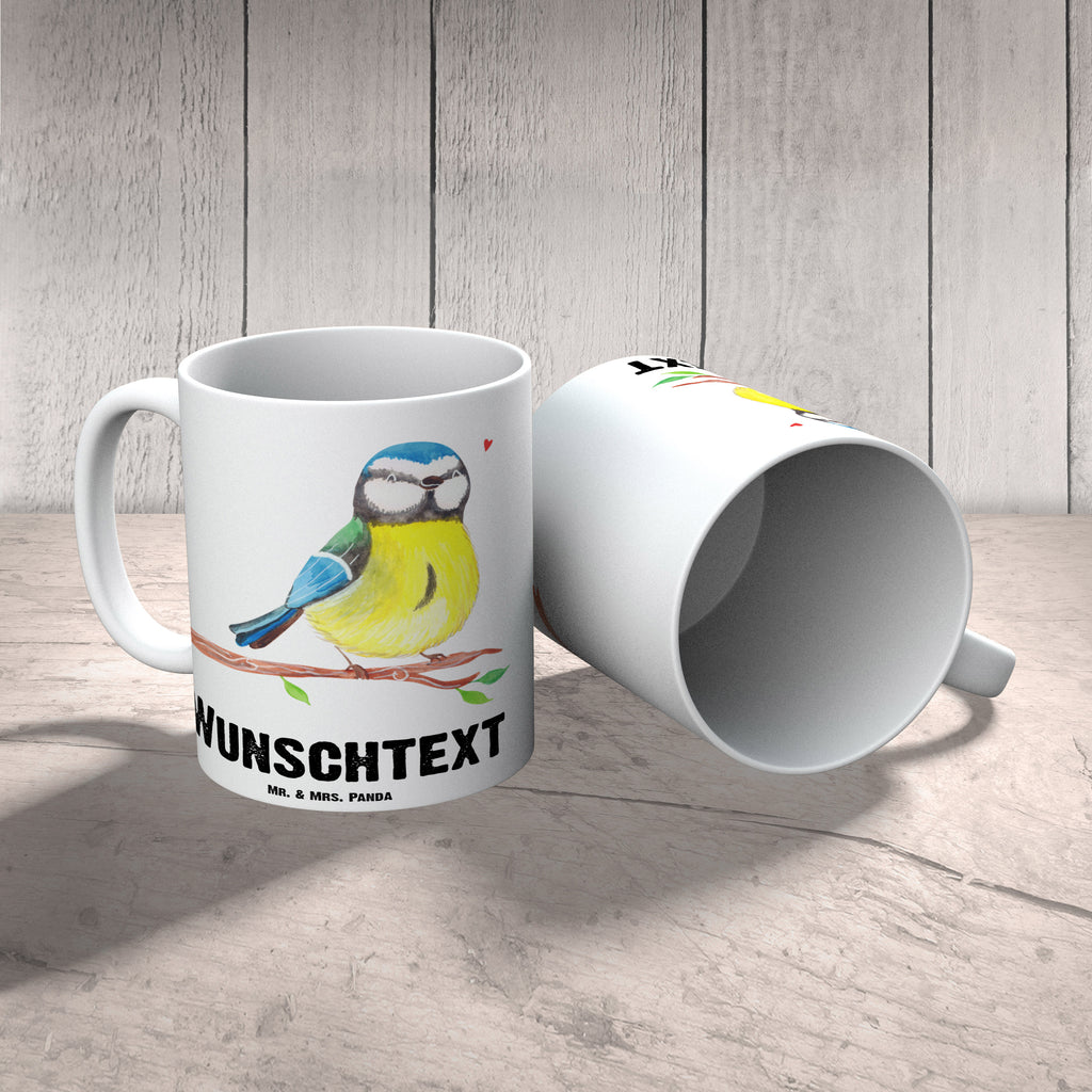 Personalisierte Tasse Vogel Blaumeise Personalisierte Tasse, Namenstasse, Wunschname, Personalisiert, Tasse, Namen, Drucken, Tasse mit Namen, Ostern, Osterhase, Ostergeschenke, Osternest, Osterdeko, Geschenke zu Ostern, Ostern Geschenk, Ostergeschenke Kinder, Ostern Kinder, Ostergrüße, Blaumeise, Vogel, liebe Grüße, Frühling, Frühlingsgefühle, Osterzeit