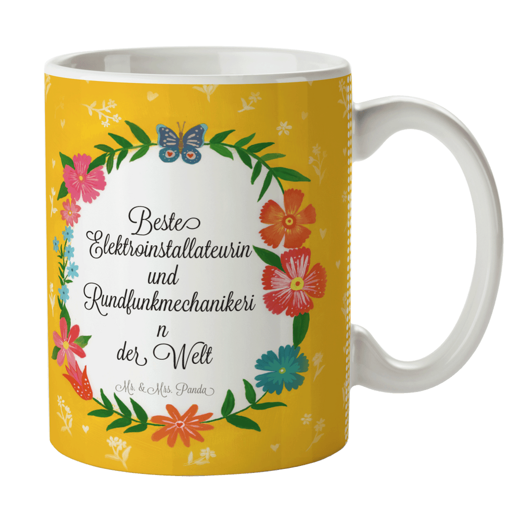 Tasse Design Frame Happy Girls Elektroinstallateurin und Rundfunkmechanikerin Tasse, Kaffeetasse, Teetasse, Becher, Kaffeebecher, Teebecher, Keramiktasse, Porzellantasse, Büro Tasse, Geschenk Tasse, Tasse Sprüche, Tasse Motive, Kaffeetassen, Tasse bedrucken, Designer Tasse, Cappuccino Tassen, Schöne Teetassen, Geschenk