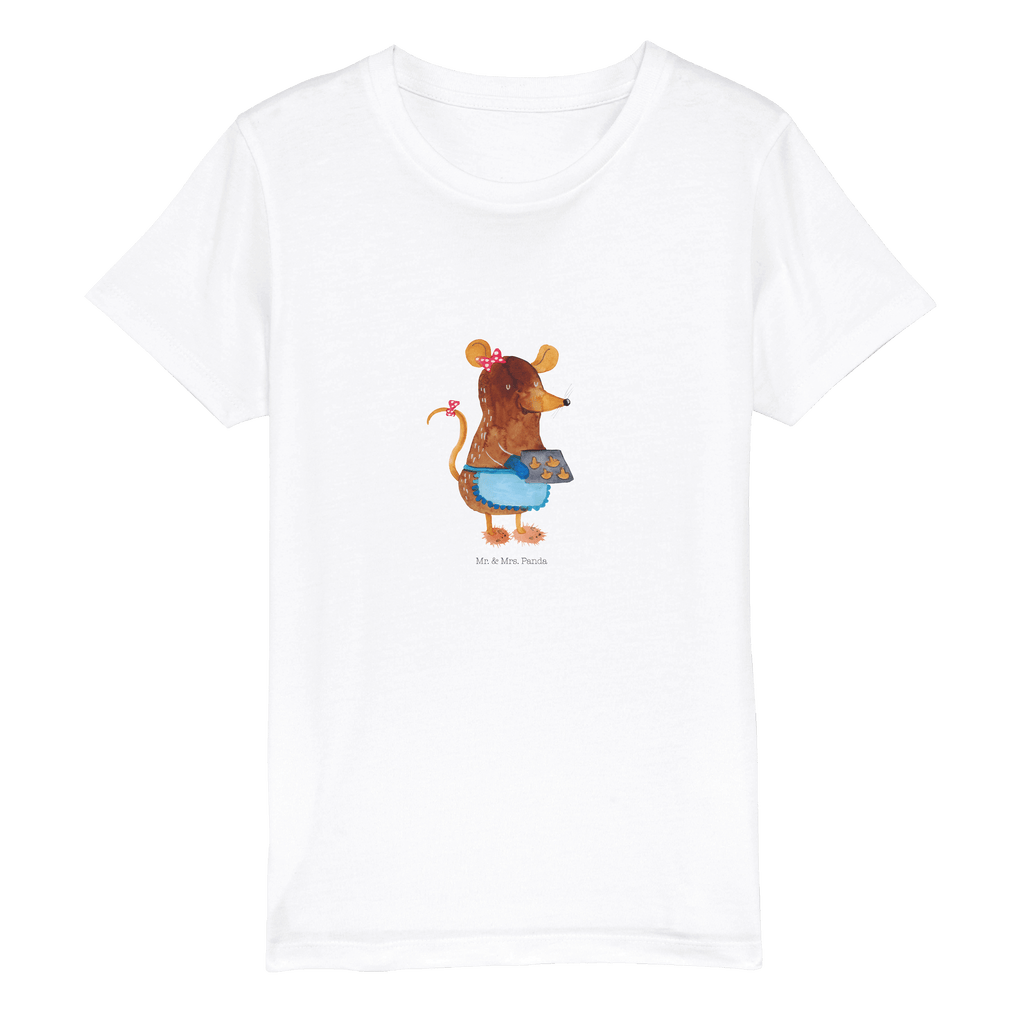 Organic Kinder T-Shirt Maus Kekse Kinder T-Shirt, Kinder T-Shirt Mädchen, Kinder T-Shirt Jungen, Winter, Weihnachten, Weihnachtsdeko, Nikolaus, Advent, Heiligabend, Wintermotiv, Maus, Kekse, backen, Weihnachtskekse, Plätzchen, Weihnachtsbäckerei, Chaosqueen