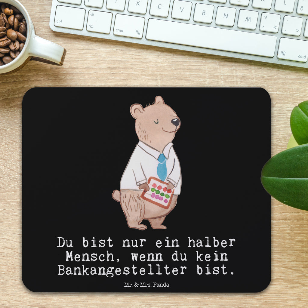 Mauspad Bankangestellter mit Herz Mousepad, Computer zubehör, Büroausstattung, PC Zubehör, Arbeitszimmer, Mauspad, Einzigartiges Mauspad, Designer Mauspad, Mausunterlage, Mauspad Büro, Beruf, Ausbildung, Jubiläum, Abschied, Rente, Kollege, Kollegin, Geschenk, Schenken, Arbeitskollege, Mitarbeiter, Firma, Danke, Dankeschön, Bankangestellter, Bankfachmann, Bänker, Bankberater