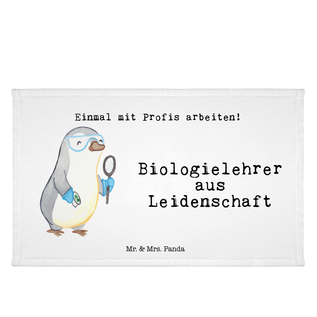 Handtuch Biologielehrer aus Leidenschaft Gästetuch, Reisehandtuch, Sport Handtuch, Frottier, Kinder Handtuch, Beruf, Ausbildung, Jubiläum, Abschied, Rente, Kollege, Kollegin, Geschenk, Schenken, Arbeitskollege, Mitarbeiter, Firma, Danke, Dankeschön, Biologielehrer, Biolehrer, Biounterricht, Biologie, Schule, Grundschule