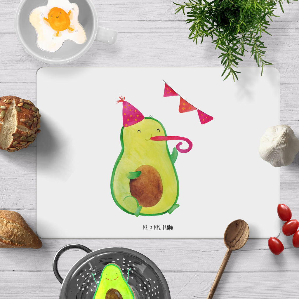 Tischset Avocado Birthday Tischset, Tischuntersetzer, Platzset, Tischsets abwaschbar, Tischunterlage, Avocado, Veggie, Vegan, Gesund