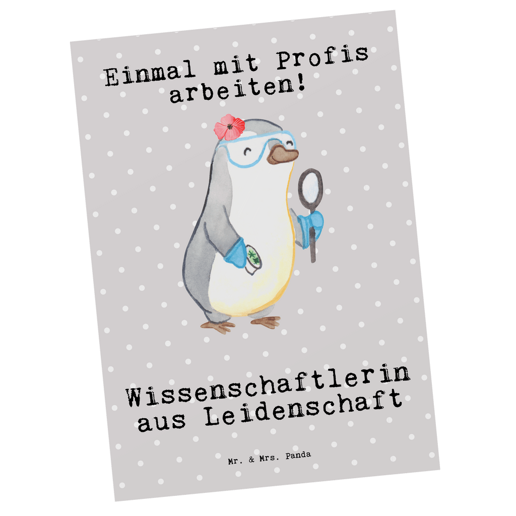 Postkarte Wissenschaftlerin aus Leidenschaft Postkarte, Karte, Geschenkkarte, Grußkarte, Einladung, Ansichtskarte, Geburtstagskarte, Einladungskarte, Dankeskarte, Ansichtskarten, Einladung Geburtstag, Einladungskarten Geburtstag, Beruf, Ausbildung, Jubiläum, Abschied, Rente, Kollege, Kollegin, Geschenk, Schenken, Arbeitskollege, Mitarbeiter, Firma, Danke, Dankeschön, Wissenschaftlerin, Forscherin, Akademikerin, Universität, Forschungseinrichtung