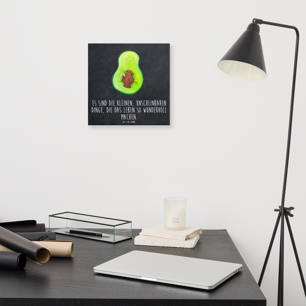 Leinwand Bild Avocado Kern Leinwand, Bild, Kunstdruck, Wanddeko, Dekoration, Avocado, Veggie, Vegan, Gesund, Avokado, Avocadokern, Kern, Pflanze, Spruch Leben