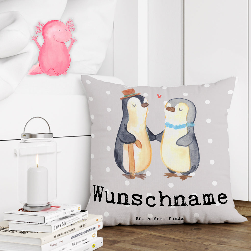 Personalisiertes Kissen Pinguin Beste Großeltern der Welt Kissen, personalisiert, Name, Wunschname, bedrucken, Kopfkissen, für, Dankeschön, Geschenk, Schenken, Geburtstag, Geburtstagsgeschenk, Geschenkidee, Danke, Bedanken, Mitbringsel, Freude machen, Geschenktipp, Großeltern, Grosseltern, Großmutter, Großvater, Opa, Omi, Oma, Opi. Großpapa, Großmama, Enkel, Enkelin, Enkelkind, Kleinigkeit, Omma, Ommi, Oppa, Oppi, Bester