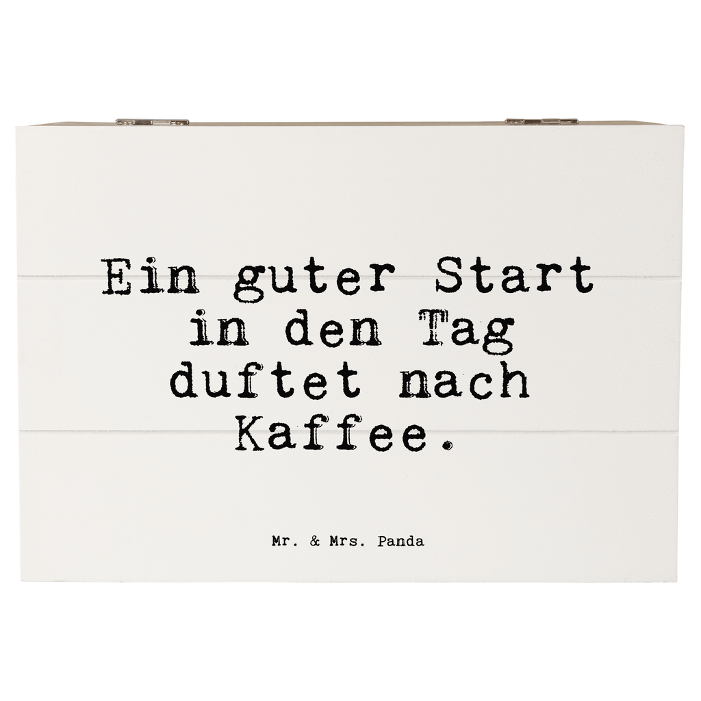 Holzkiste Sprüche und Zitate Ein guter Start in den Tag duftet nach Kaffee. Holzkiste, Kiste, Schatzkiste, Truhe, Schatulle, XXL, Erinnerungsbox, Erinnerungskiste, Dekokiste, Aufbewahrungsbox, Geschenkbox, Geschenkdose, Spruch, Sprüche, lustige Sprüche, Weisheiten, Zitate, Spruch Geschenke, Spruch Sprüche Weisheiten Zitate Lustig Weisheit Worte