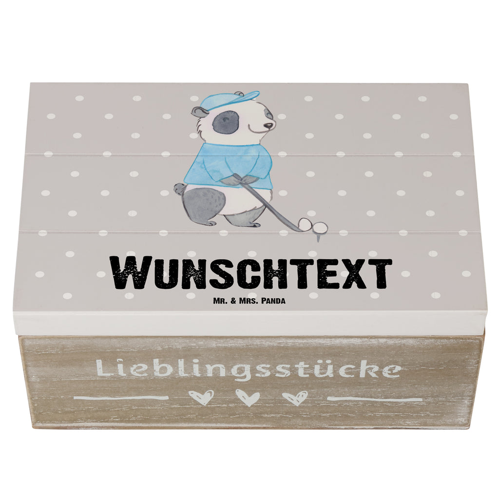 Personalisierte Holzkiste Panda Golfen Holzkiste mit Namen, Kiste mit Namen, Schatzkiste mit Namen, Truhe mit Namen, Schatulle mit Namen, Erinnerungsbox mit Namen, Erinnerungskiste, mit Namen, Dekokiste mit Namen, Aufbewahrungsbox mit Namen, Holzkiste Personalisiert, Kiste Personalisiert, Schatzkiste Personalisiert, Truhe Personalisiert, Schatulle Personalisiert, Erinnerungsbox Personalisiert, Erinnerungskiste Personalisiert, Dekokiste Personalisiert, Aufbewahrungsbox Personalisiert, Geschenkbox personalisiert, GEschenkdose personalisiert, Geschenk, Sport, Sportart, Hobby, Schenken, Danke, Dankeschön, Auszeichnung, Gewinn, Sportler, Golfen, Golf spielen, Golfplatz, Golfturnier, Golf Verein