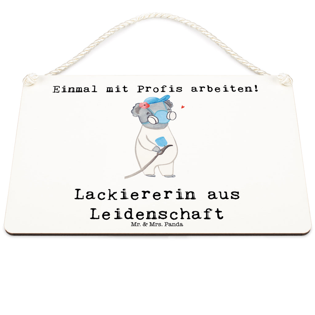 Deko Schild Lackiererin aus Leidenschaft Dekoschild, Deko Schild, Schild, Tür Schild, Türschild, Holzschild, Wandschild, Wanddeko, Beruf, Ausbildung, Jubiläum, Abschied, Rente, Kollege, Kollegin, Geschenk, Schenken, Arbeitskollege, Mitarbeiter, Firma, Danke, Dankeschön, Lackiererin, Lackierermeisterin, Werkstatt Lackiererin, Gesellenprüfung