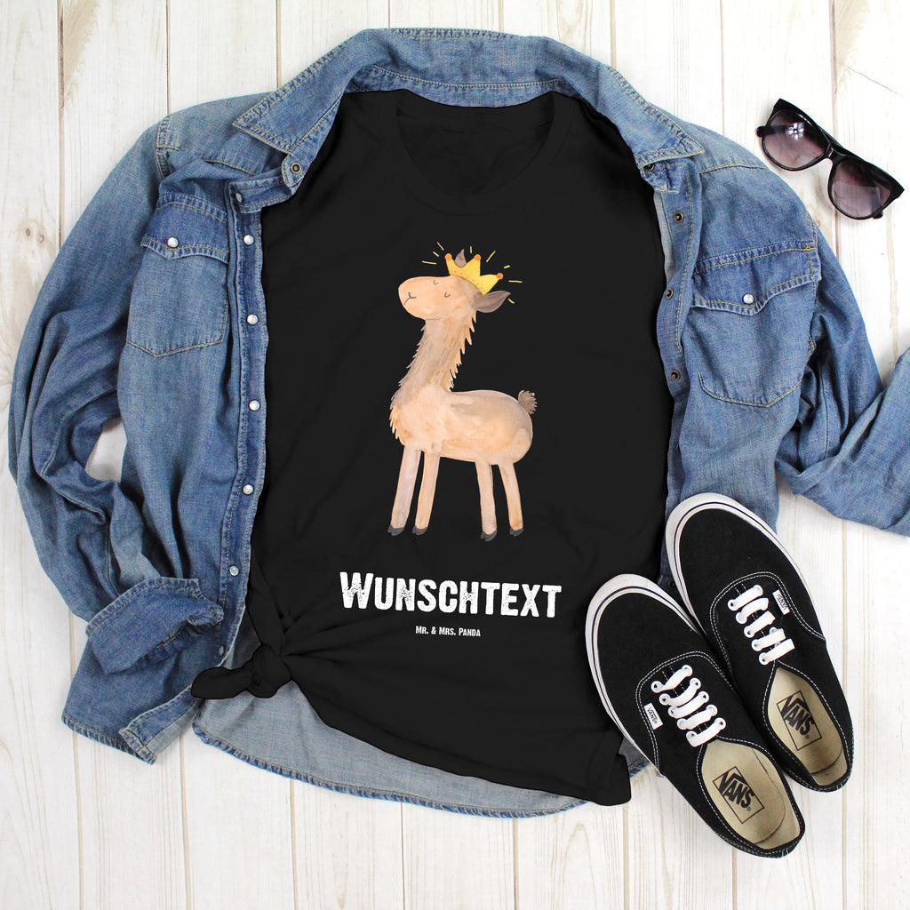 Personalisiertes T-Shirt Lama König T-Shirt, Shirt, Tshirt, Lustiges T-Shirt, T-Shirt mit Spruch, Party, Junggesellenabschied, Jubiläum, Geburstag, Herrn, Damen, Männer, Frauen, Schlafshirt, Nachthemd, Sprüche, Lama, Alpaka, Lamas, König, Königin, Freundin, Mama, Papa, Büro Kollege, Kollegin, Chef, Vorgesetzter, Abi, Abitur