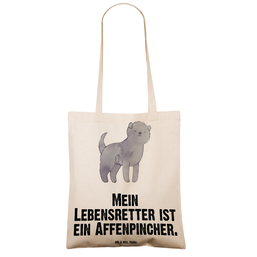 Tragetasche Affenpincher Lebensretter Beuteltasche, Beutel, Einkaufstasche, Jutebeutel, Stoffbeutel, Tasche, Shopper, Umhängetasche, Strandtasche, Schultertasche, Stofftasche, Tragetasche, Badetasche, Jutetasche, Einkaufstüte, Laptoptasche, Hund, Hunderasse, Rassehund, Hundebesitzer, Geschenk, Tierfreund, Schenken, Welpe, Affenpincher