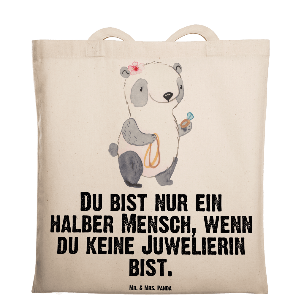 Tragetasche Juwelierin mit Herz Beuteltasche, Beutel, Einkaufstasche, Jutebeutel, Stoffbeutel, Tasche, Shopper, Umhängetasche, Strandtasche, Schultertasche, Stofftasche, Tragetasche, Badetasche, Jutetasche, Einkaufstüte, Laptoptasche, Beruf, Ausbildung, Jubiläum, Abschied, Rente, Kollege, Kollegin, Geschenk, Schenken, Arbeitskollege, Mitarbeiter, Firma, Danke, Dankeschön, Juwelierin, Goldschmiedin, Schmuckwarenhändlerin, Schmuckgeschäft, Eröffnung