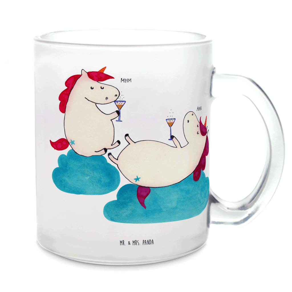 Teetasse Einhörner Sekt Teetasse, Teeglas, Teebecher, Tasse mit Henkel, Tasse, Glas Teetasse, Teetasse aus Glas, Einhorn, Einhörner, Einhorn Deko, Pegasus, Unicorn, Freundinnen, Freundin, BFF, Sekt, Mädelsabend, Spaß, Party, Korken, Anstoßen, Beste