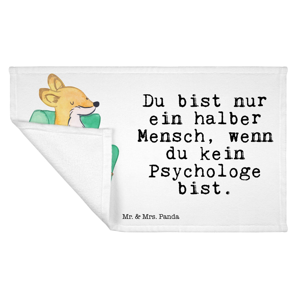 Handtuch Psychologe mit Herz Gästetuch, Reisehandtuch, Sport Handtuch, Frottier, Kinder Handtuch, Beruf, Ausbildung, Jubiläum, Abschied, Rente, Kollege, Kollegin, Geschenk, Schenken, Arbeitskollege, Mitarbeiter, Firma, Danke, Dankeschön, Psychologe, Therapeut, Studium