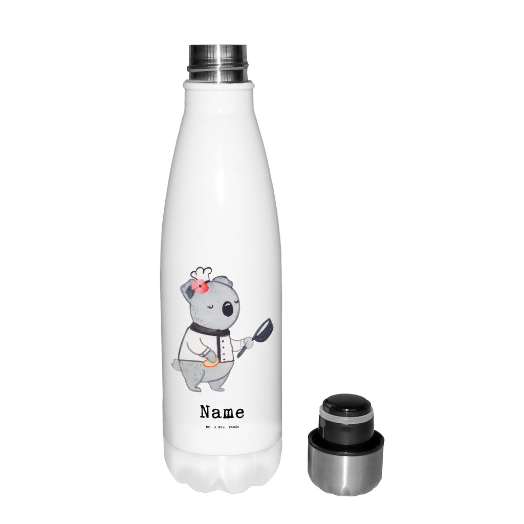 Personalisierte Thermosflasche Beiköchin mit Herz Personalisierte Isolierflasche, Personalisierte Thermoflasche, Personalisierte Trinkflasche, Trinkflasche Mit Namen, Wunschname, Bedrucken, Namensflasche, Beruf, Ausbildung, Jubiläum, Abschied, Rente, Kollege, Kollegin, Geschenk, Schenken, Arbeitskollege, Mitarbeiter, Firma, Danke, Dankeschön, Beiköchin, Spülhilfe, Hilfsköchin, Jungkoch, Küchenhilfe, Gastronomie, Restaurant, Köchin