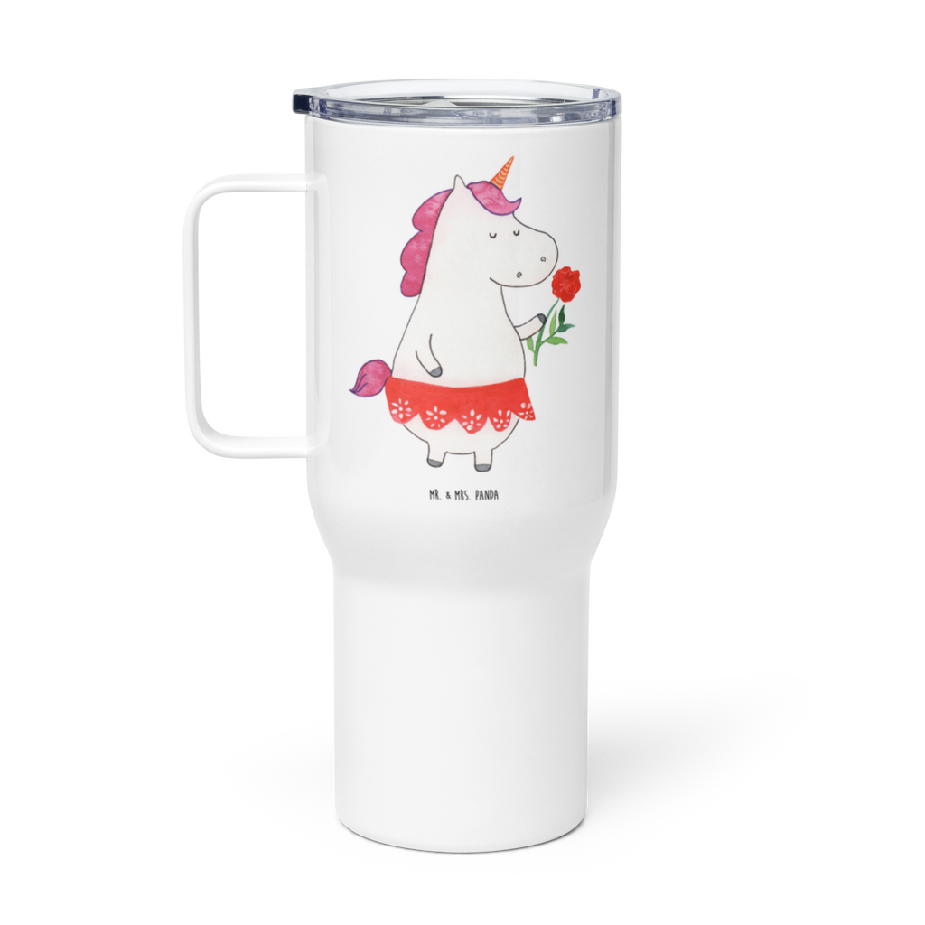 XXL Thermobecher Einhorn Dame Thermobecher, XL Thermobecher, Reisebecher, XL Reisetasse, Großer Thermobecher, Autobecher, Jumbo Becher, Einhorn, Einhörner, Einhorn Deko, Pegasus, Unicorn, Dame, Lady, feine Dame, Freundin, Frau, Bachelor, Bachelorette, Abfuhr, Schluss machen, Trennung