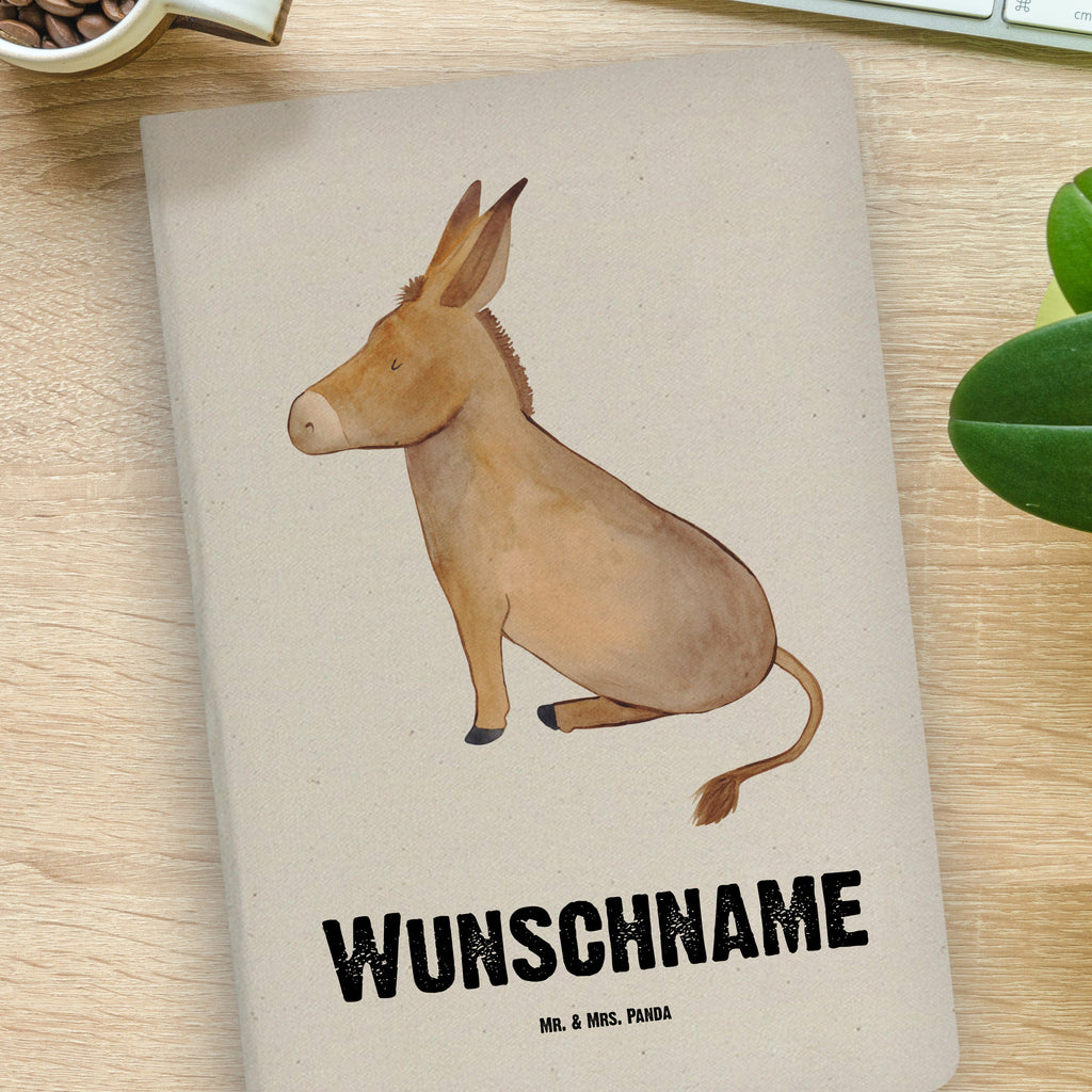 DIN A4 Personalisiertes Notizbuch Esel Personalisiertes Notizbuch, Notizbuch mit Namen, Notizbuch bedrucken, Personalisierung, Namensbuch, Namen, Tiermotive, Gute Laune, lustige Sprüche, Tiere, Esel, Weisheit, Lebensmut, Lebensglück, Ziel, Lebensziel, Mut, erfolg, tapferkeit, positive gedanken, zuversicht