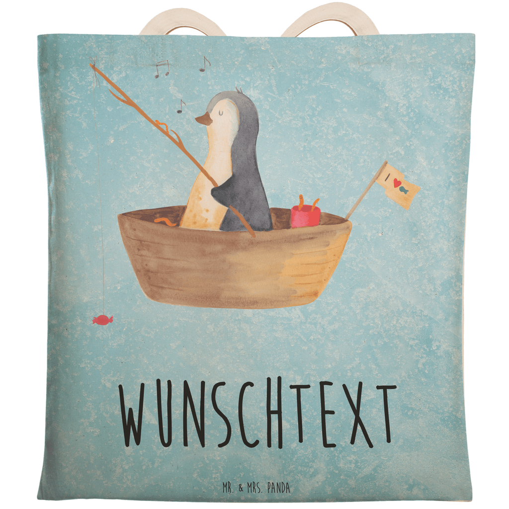 Personalisierte Einkaufstasche Pinguin Angelboot Personalisierte Tragetasche, Personalisierte Tasche, Personalisierter Beutel, Personalisierte Stofftasche, Personalisierte Baumwolltasche, Personalisierte Umhängetasche, Personalisierter Shopper, Personalisierte Einkaufstasche, Personalisierte Beuteltasche, Tragetasche mit Namen, Tasche mit Namen, Beutel mit Namen, Stofftasche mit Namen, Baumwolltasche mit Namen, Umhängetasche mit Namen, Shopper mit Namen, Einkaufstasche mit Namen, Beuteltasche, Wunschtext, Wunschnamen, Personalisierbar, Personalisierung, Pinguin, Pinguine, Angeln, Boot, Angelboot, Lebenslust, Leben, genießen, Motivation, Neustart, Neuanfang, Trennung, Scheidung, Geschenkidee Liebeskummer