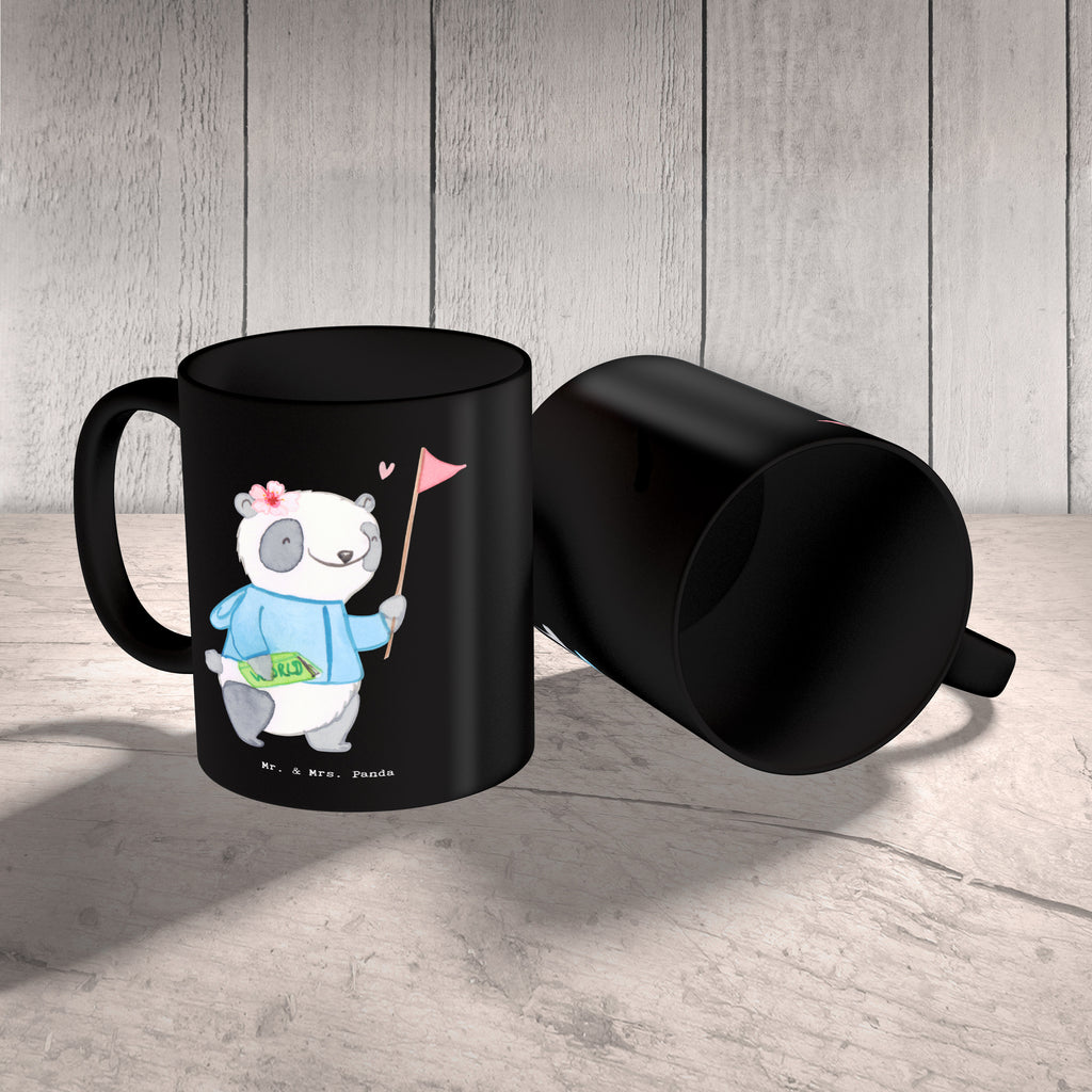 Tasse Reiseleiterin mit Herz Tasse, Kaffeetasse, Teetasse, Becher, Kaffeebecher, Teebecher, Keramiktasse, Porzellantasse, Büro Tasse, Geschenk Tasse, Tasse Sprüche, Tasse Motive, Kaffeetassen, Tasse bedrucken, Designer Tasse, Cappuccino Tassen, Schöne Teetassen, Beruf, Ausbildung, Jubiläum, Abschied, Rente, Kollege, Kollegin, Geschenk, Schenken, Arbeitskollege, Mitarbeiter, Firma, Danke, Dankeschön