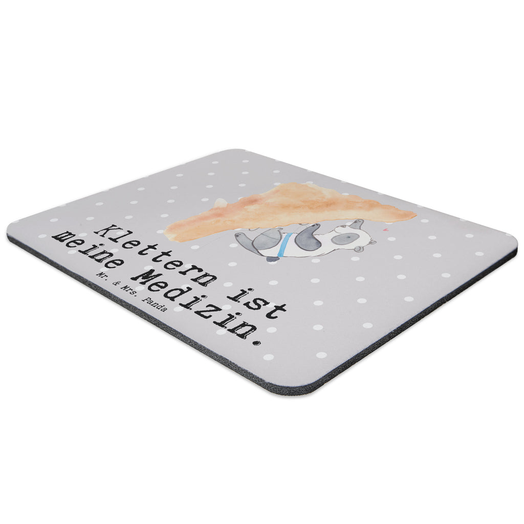 Mauspad Panda Klettern Medizin Mousepad, Computer zubehör, Büroausstattung, PC Zubehör, Arbeitszimmer, Mauspad, Einzigartiges Mauspad, Designer Mauspad, Mausunterlage, Mauspad Büro, Geschenk, Sport, Sportart, Hobby, Schenken, Danke, Dankeschön, Auszeichnung, Gewinn, Sportler, Klettern, Bouldern, Kletterhalle, Klettersport