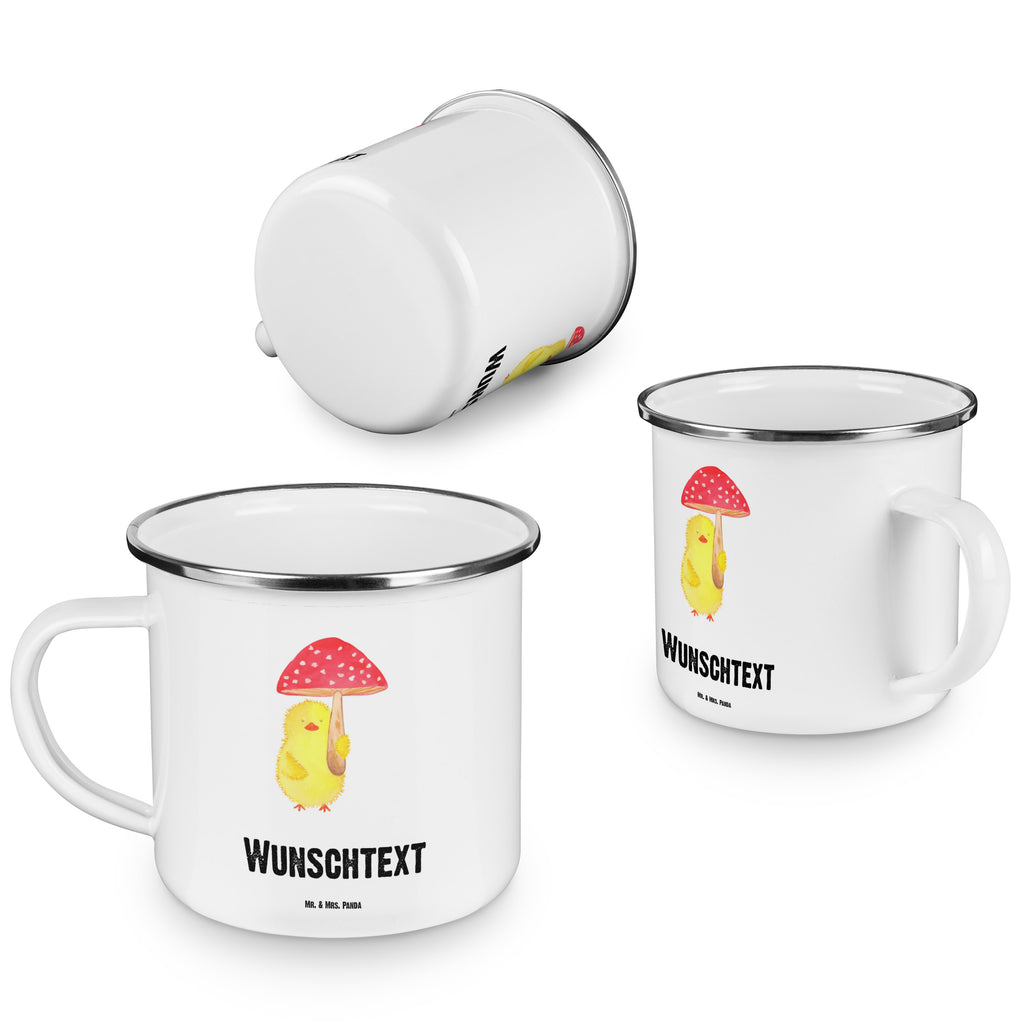 Personalisierte Emaille Tasse Küken Fliegenpilz Emaille Tasse personalisiert, Emaille Tasse mit Namen, Campingtasse personalisiert, Namenstasse, Campingtasse bedrucken, Campinggeschirr personalsisert, tasse mit namen, personalisierte tassen, personalisierte tasse, tasse selbst gestalten, tasse bedrucken, tassen bedrucken, Ostern, Osterhase, Ostergeschenke, Osternest, Osterdeko, Geschenke zu Ostern, Ostern Geschenk, Ostergeschenke Kinder, Ostern Kinder, Küken, Fliegenpilz, Glückspilz, Frohe Ostern, Ostergrüße