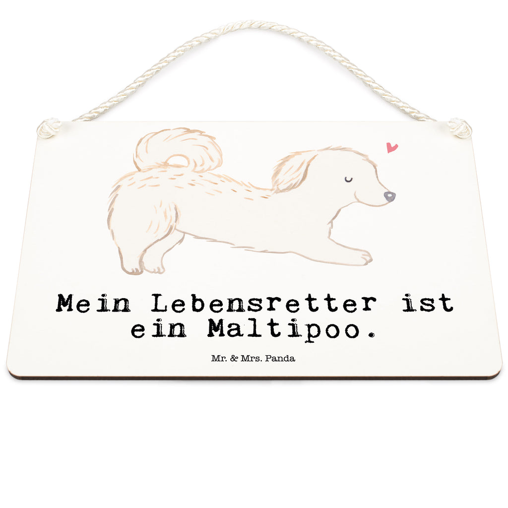 Deko Schild Maltipoo Lebensretter Dekoschild, Deko Schild, Schild, Tür Schild, Türschild, Holzschild, Wandschild, Wanddeko, Hund, Hunderasse, Rassehund, Hundebesitzer, Geschenk, Tierfreund, Schenken, Welpe, Maltipoo, Kreuzung, Mischling