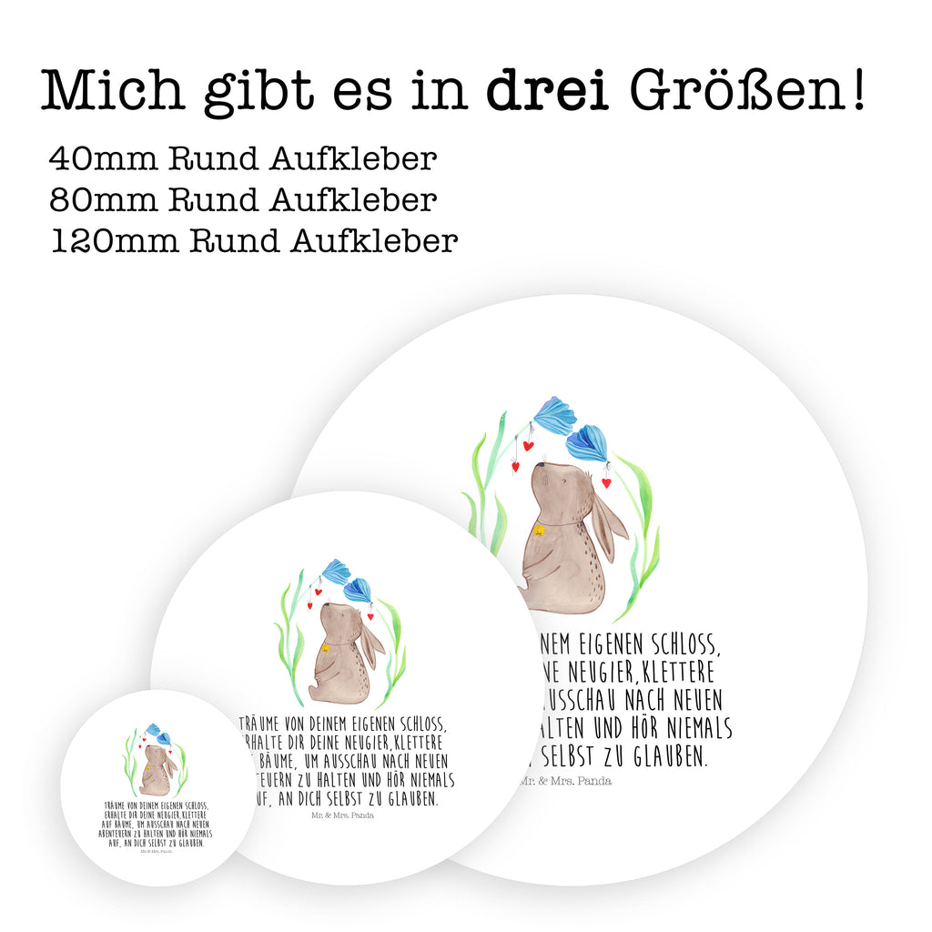 Rund Aufkleber Hase Blume Sticker, Aufkleber, Etikett, Ostern, Osterhase, Ostergeschenke, Osternest, Osterdeko, Geschenke zu Ostern, Ostern Geschenk, Ostergeschenke Kinder, Ostern Kinder, Hase, Kaninchen, Kind, Taufe, Taufgeschenk, Geburt, Schwangerschaft, erstes Kind, Kindergeburtstag, Geburtstag, Hoffnung, Träume