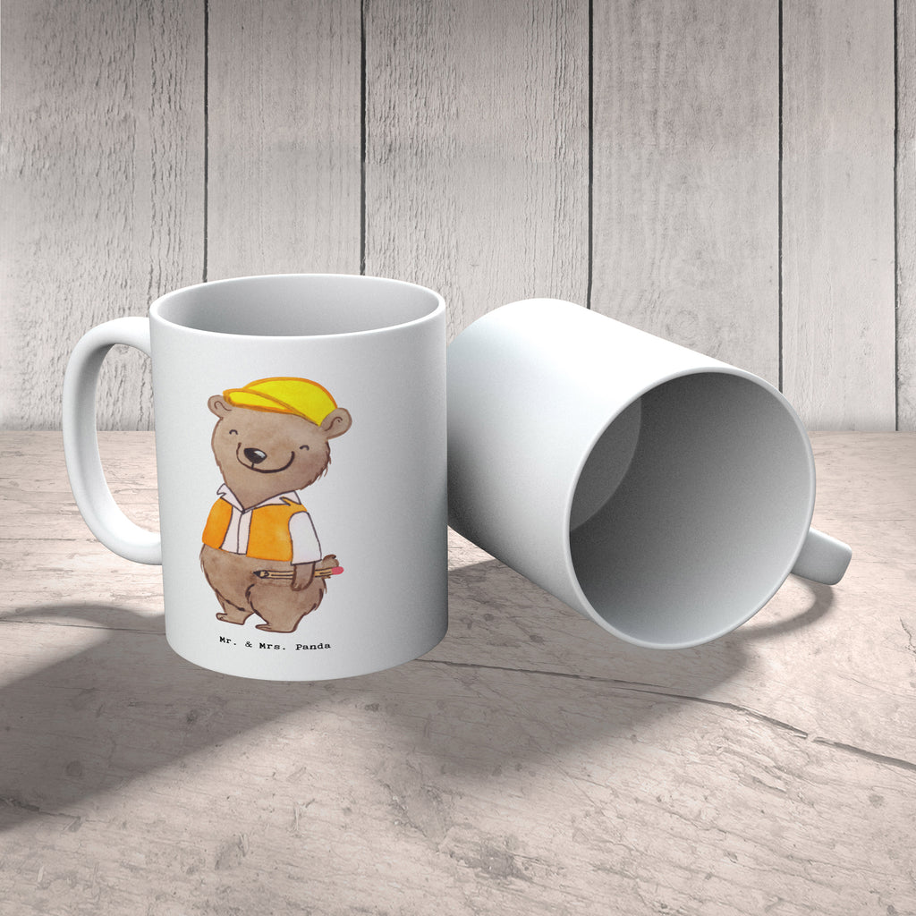 Tasse Bauingenieur mit Herz Tasse, Kaffeetasse, Teetasse, Becher, Kaffeebecher, Teebecher, Keramiktasse, Porzellantasse, Büro Tasse, Geschenk Tasse, Tasse Sprüche, Tasse Motive, Kaffeetassen, Tasse bedrucken, Designer Tasse, Cappuccino Tassen, Schöne Teetassen, Beruf, Ausbildung, Jubiläum, Abschied, Rente, Kollege, Kollegin, Geschenk, Schenken, Arbeitskollege, Mitarbeiter, Firma, Danke, Dankeschön, Bauingenieur, Statiker, Ingeniuer, Baustelle, Studium