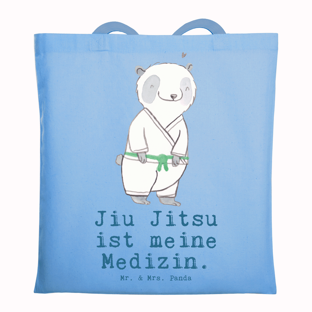 Tragetasche Panda Jiu Jitsu Medizin Beuteltasche, Beutel, Einkaufstasche, Jutebeutel, Stoffbeutel, Tasche, Shopper, Umhängetasche, Strandtasche, Schultertasche, Stofftasche, Tragetasche, Badetasche, Jutetasche, Einkaufstüte, Laptoptasche, Geschenk, Sport, Sportart, Hobby, Schenken, Danke, Dankeschön, Auszeichnung, Gewinn, Sportler, Jiu Jitsu, japanische Kampfkunst, Selbstverteidigung